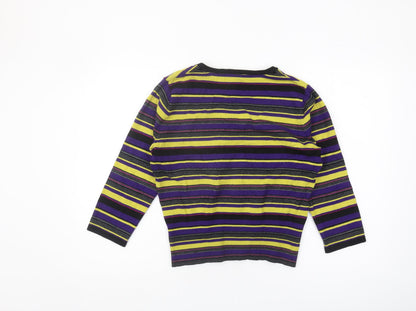 Womens UK Size M CC Multicoloured Cardigan Jumper