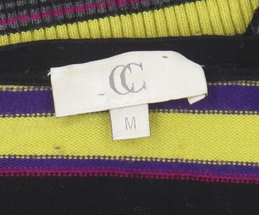 Womens UK Size M CC Multicoloured Cardigan Jumper