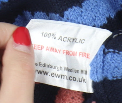 Womens UK Size M Isle Multicoloured Pullover Jumper
