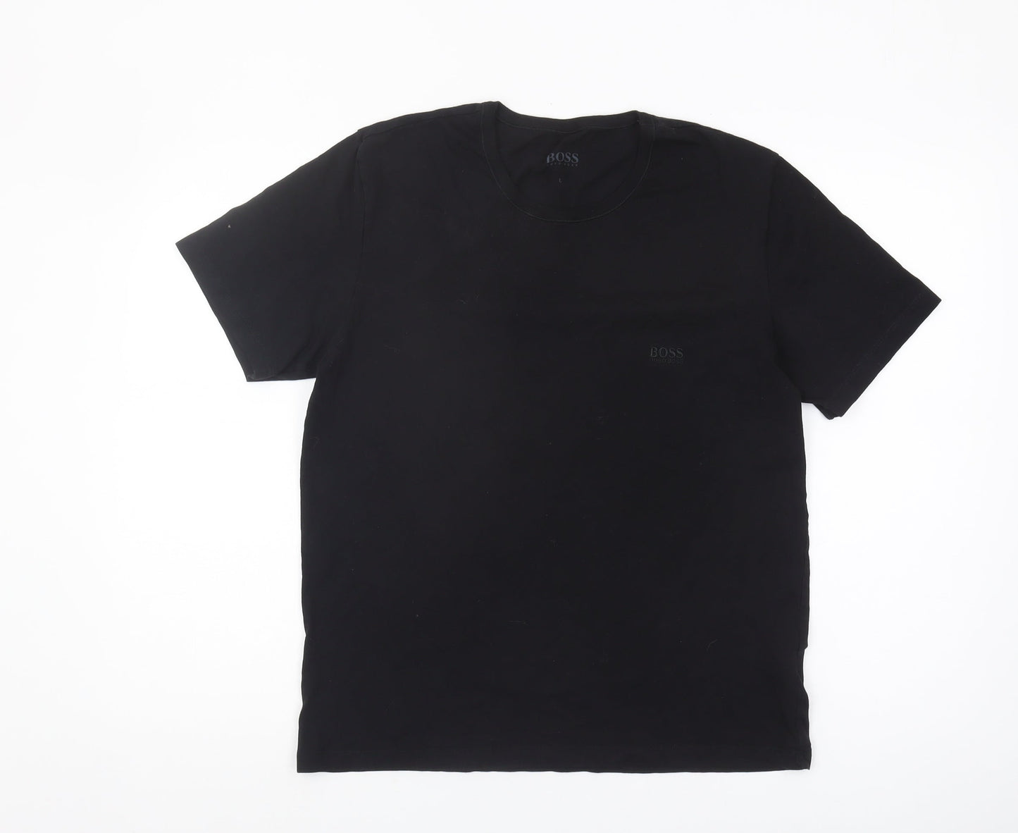 Mens UK Size L HUGO BOSS Black  T-Shirt