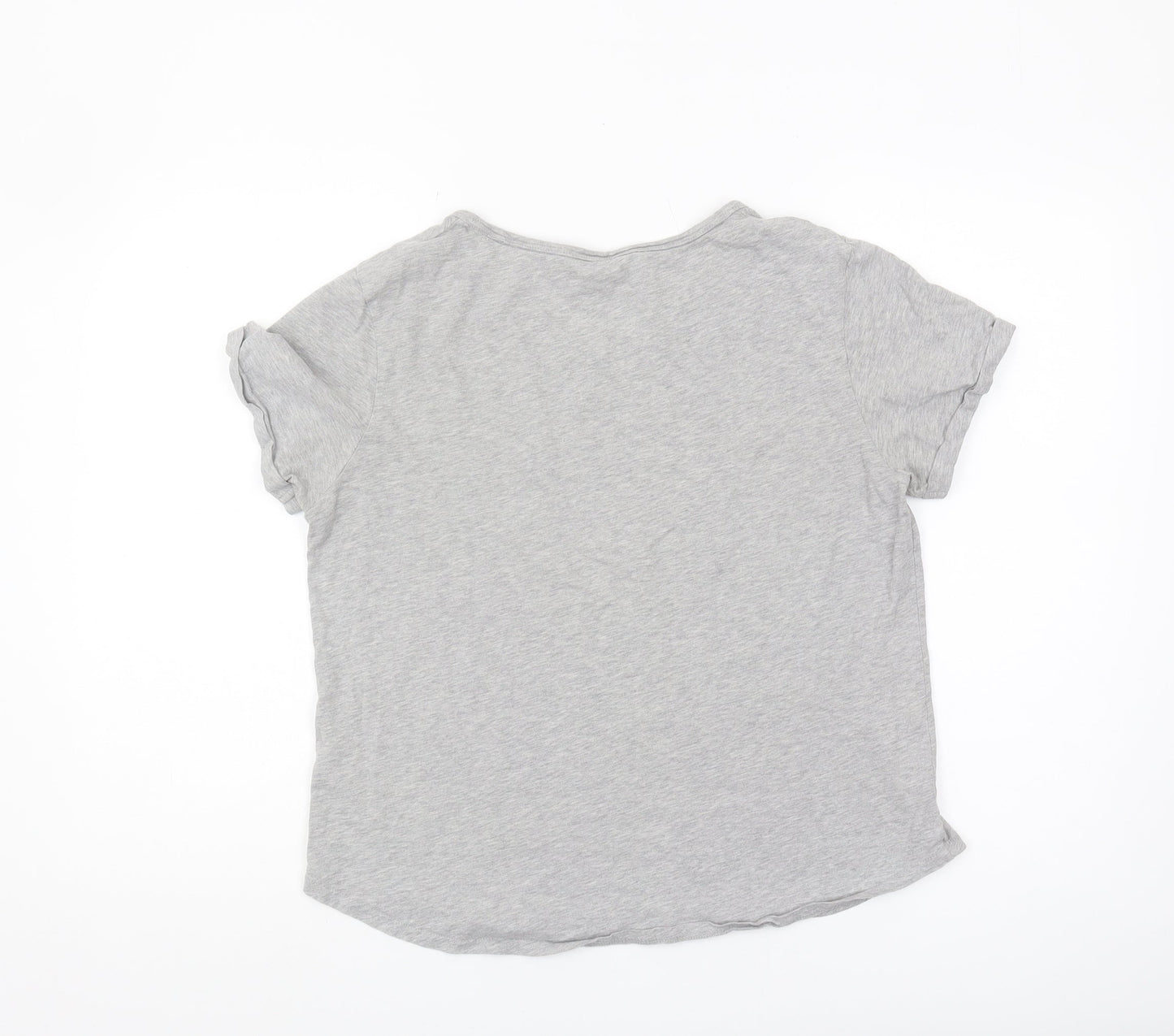 Womens UK Size M Tommy Hilfiger Grey  T-Shirt