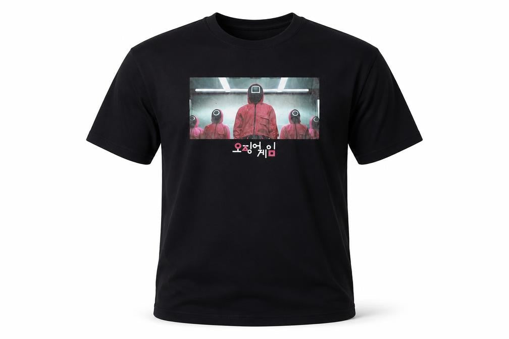 Mens UK Size 2XL Netflix Black  T-Shirt