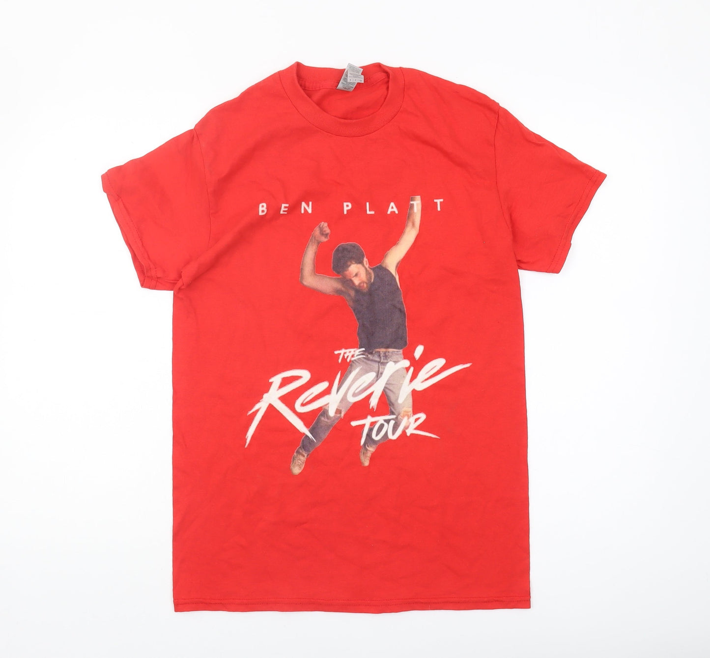 Mens UK Size S Gildan Red  T-Shirt