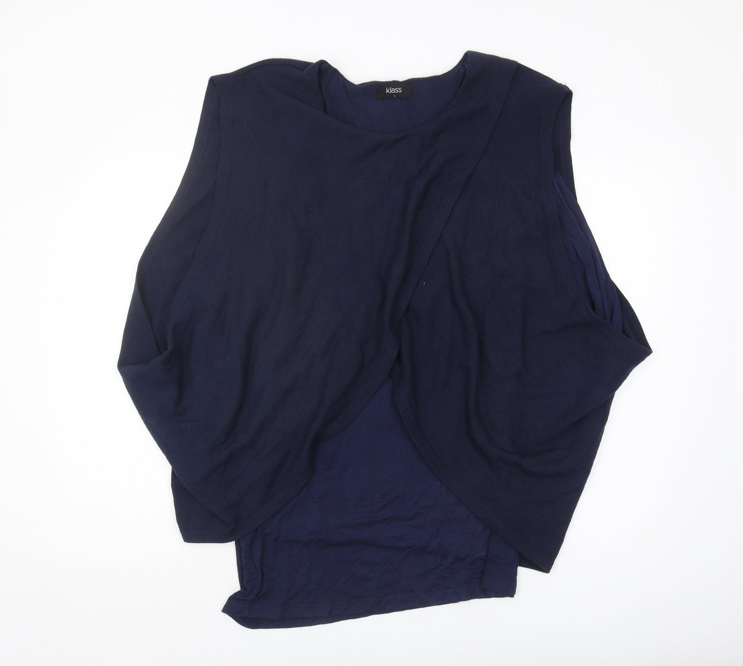 Womens UK Size L Klass Blue  Blouse