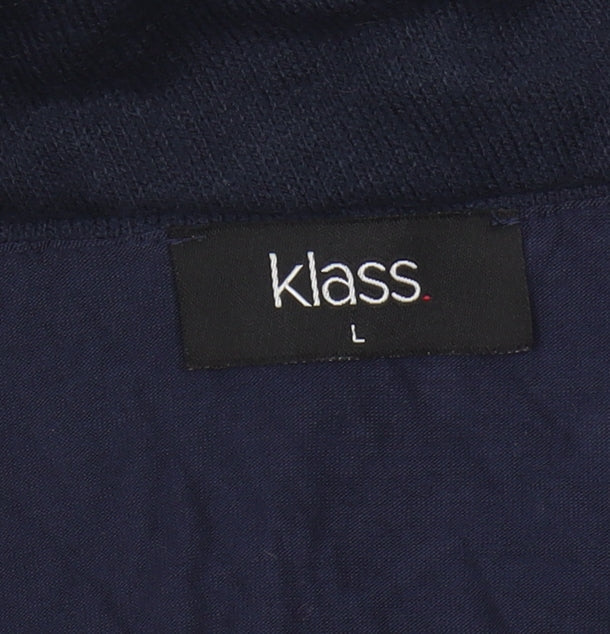 Womens UK Size L Klass Blue  Blouse