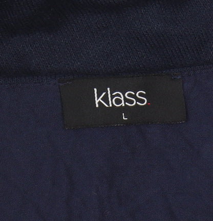 Womens UK Size L Klass Blue  Blouse