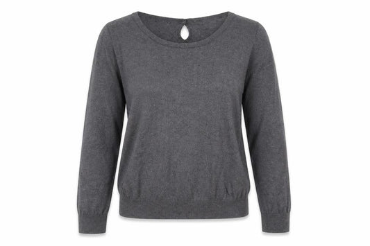 Womens UK Size 12 H&M Grey Pullover Jumper
