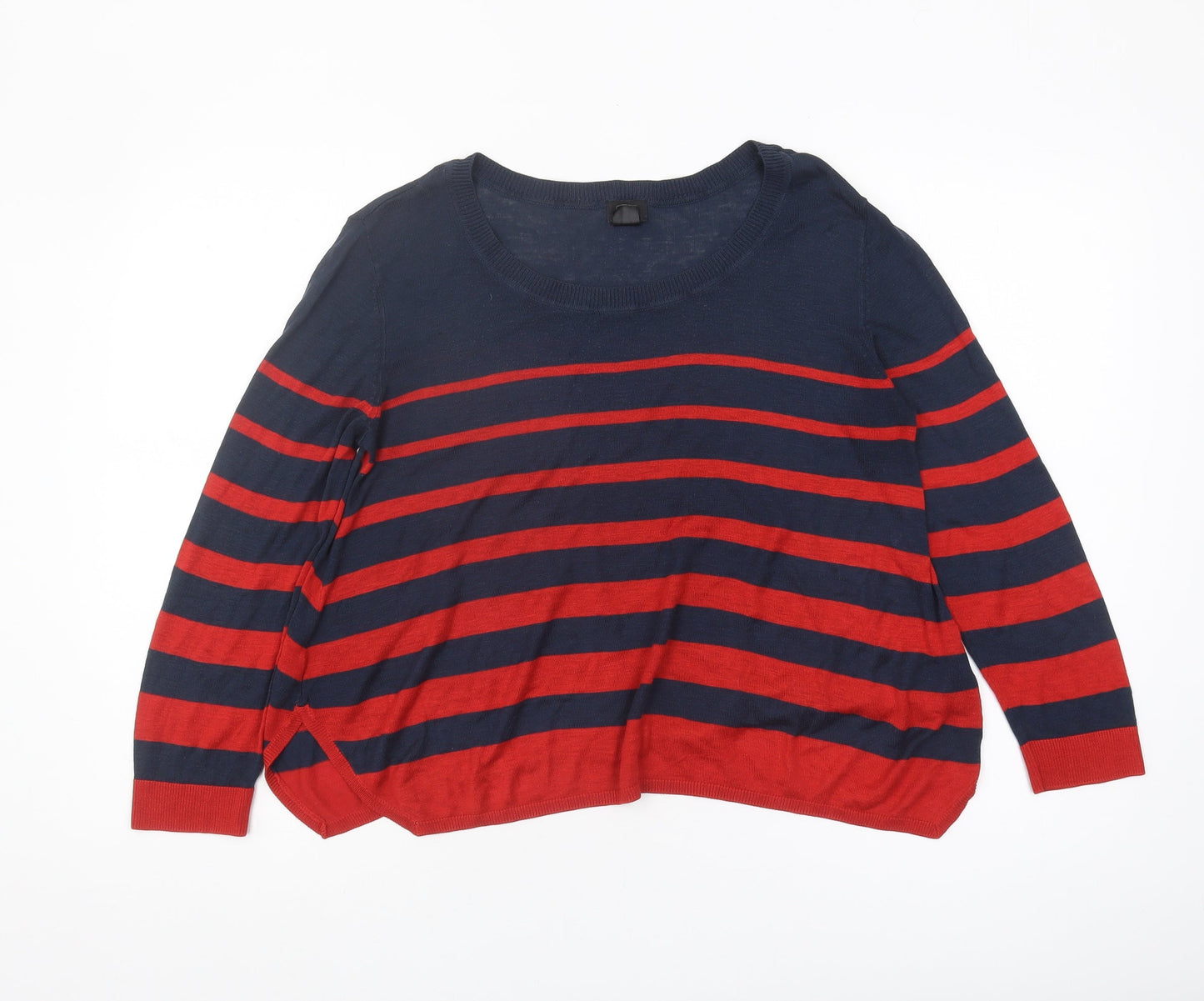 Womens UK Size M H&M Multicoloured Pullover Jumper