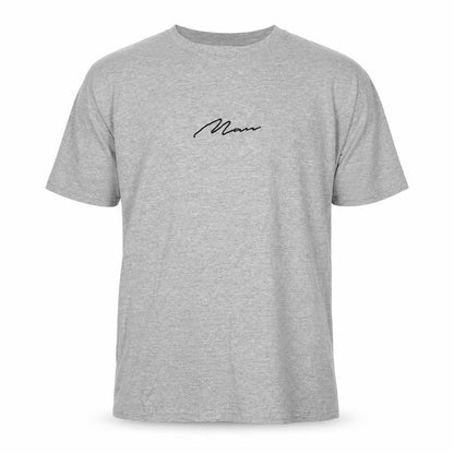 Mens UK Size L boohooMAN Grey  T-Shirt