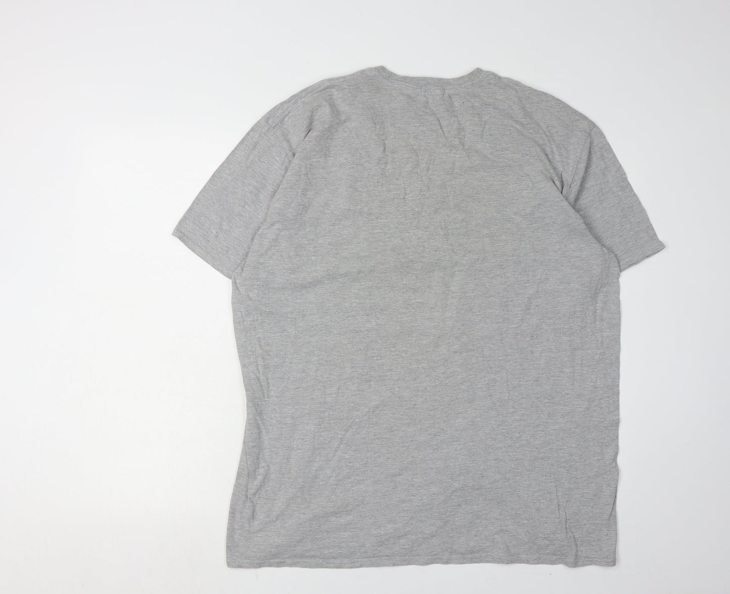 Mens UK Size L boohooMAN Grey  T-Shirt