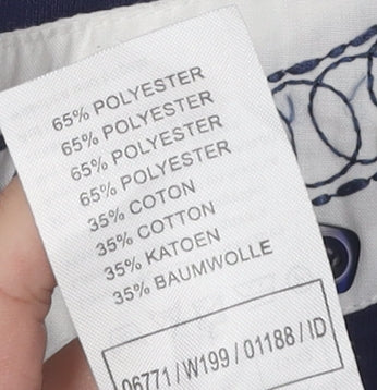 Damart Women's Blue T-Shirt Size 10/12 - Elegant Casual