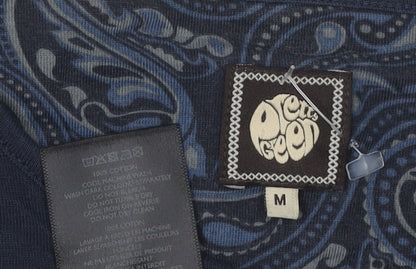 Pretty Green Men's Blue Crew Neck T-Shirt M