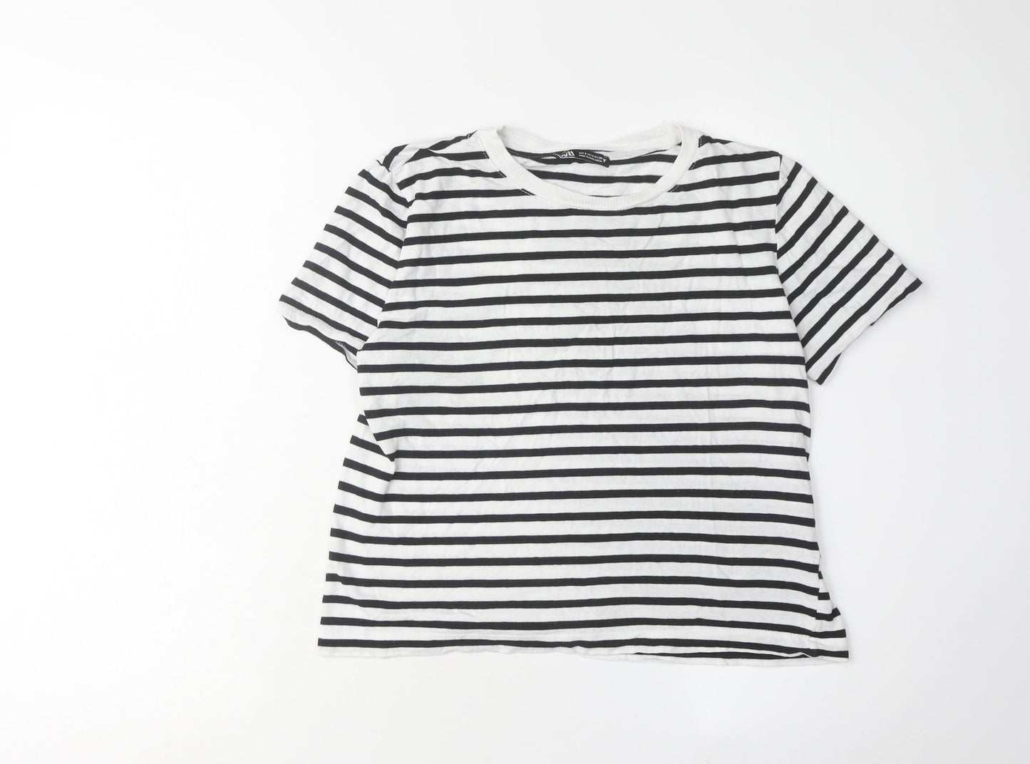 Womens UK Size S Zara Multicoloured  T-Shirt