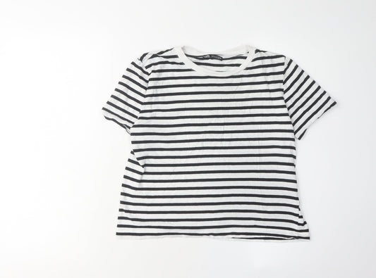 Womens UK Size S Zara Multicoloured  T-Shirt