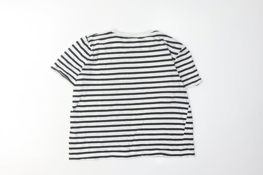 Womens UK Size S Zara Multicoloured  T-Shirt