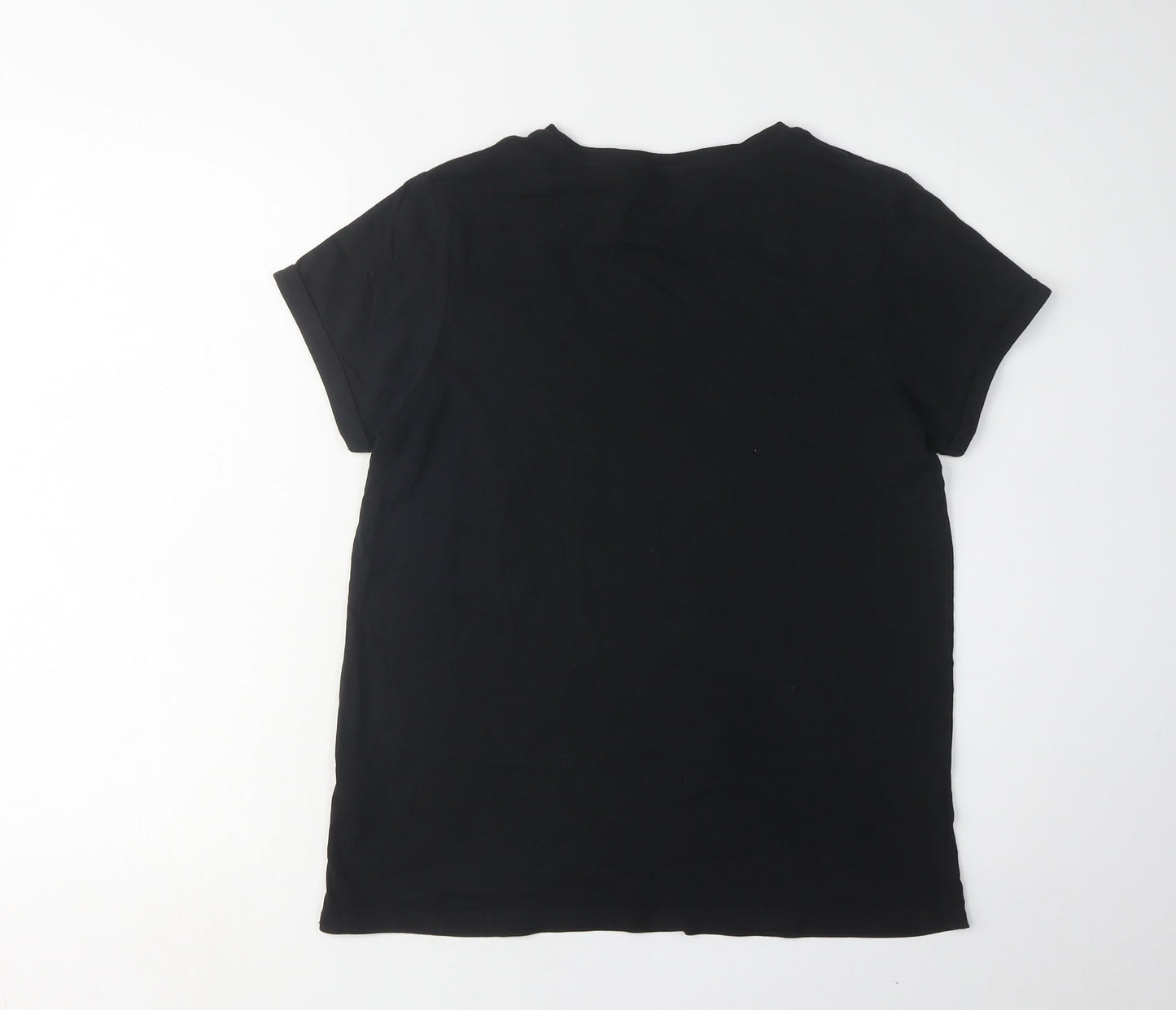 Womens UK Size 12 Principles Black  T-Shirt