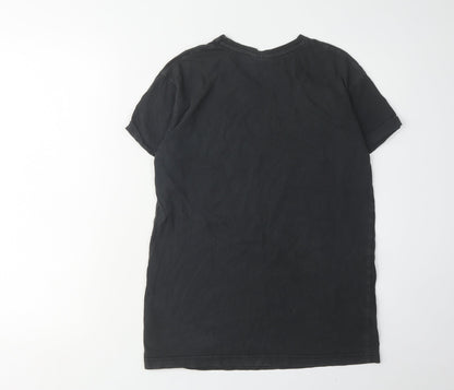 CLSR MUSIC Women's Black T-Shirt Size 10