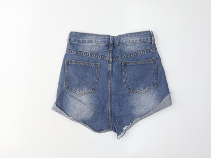 Shein Women's XS Blue Denim Cut-Off Shorts