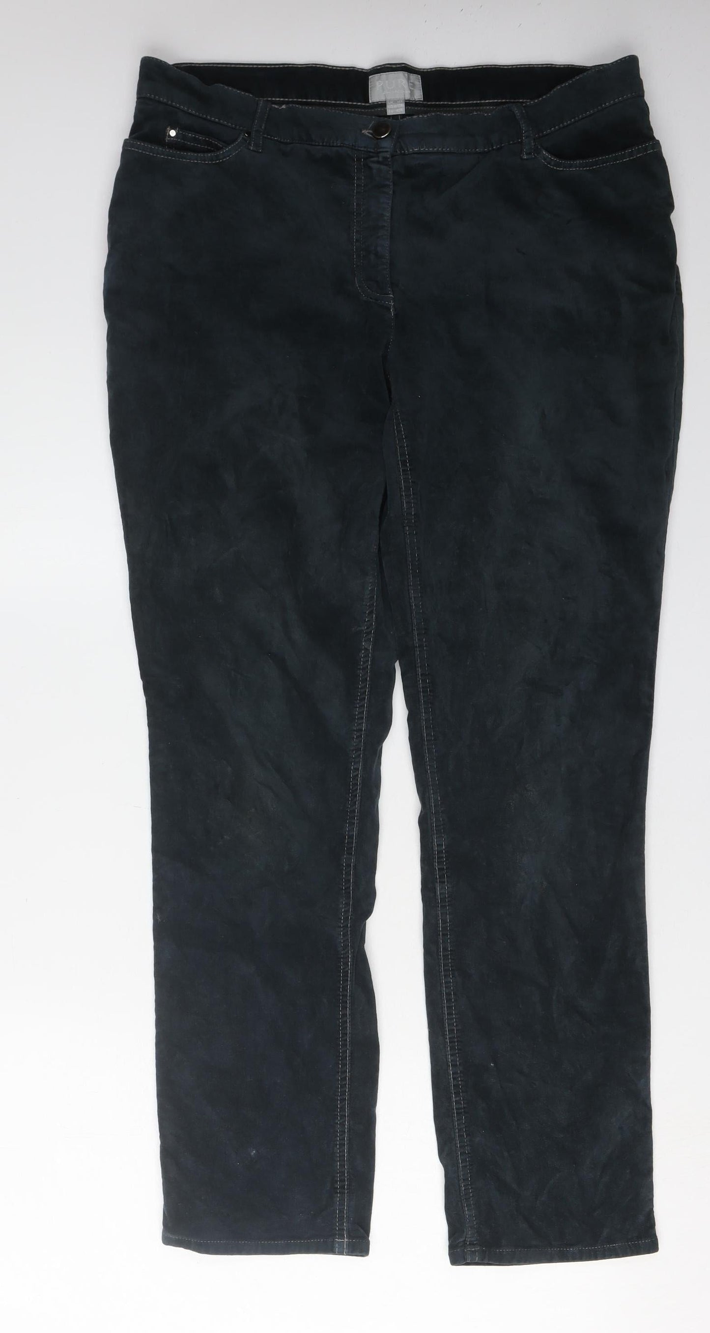 Pure Collection Girls Black Trousers XL