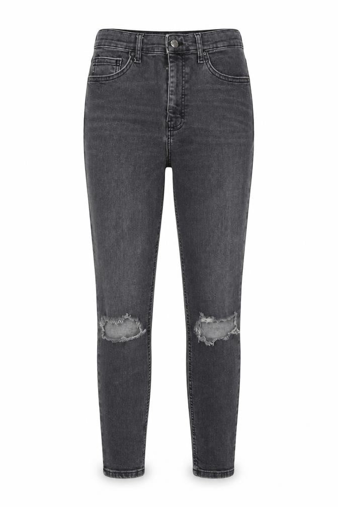 Womens UK Size UK 12 Topshop Regular Fit Skinny Black Jeans