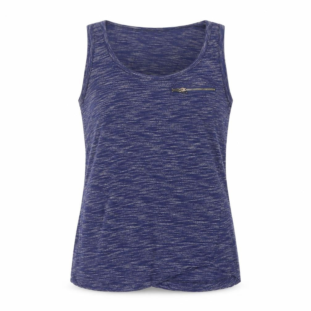 Womens UK Size 12 New Look Blue Basic Tank