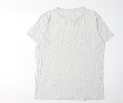 Australian Open Grey Sports T-Shirt M Casual Graphic