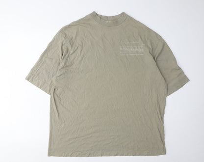 Mens UK Size 36 COLLUSION Green  T-Shirt