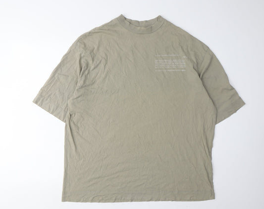 Mens UK Size 36 COLLUSION Green  T-Shirt