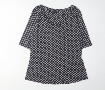 Marks and Spencer Women's Floral T-Shirt Size 14