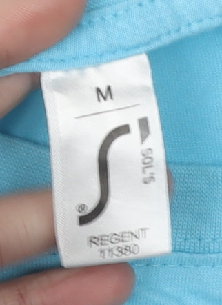 SOL'S Men's Blue Graphic Print T-Shirt, Size M