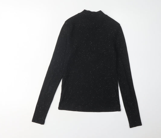 Womens UK Size S Monki Black  T-Shirt