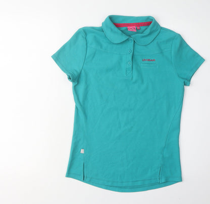 Womens UK Size 10 LA Gear Green  Polo