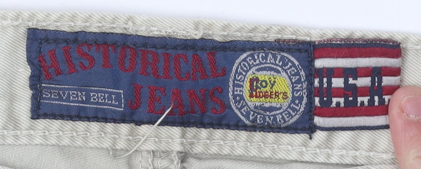 Roy Roger's Women's Beige Straight Jeans Size 12