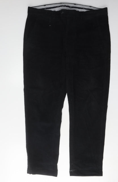 Samuel Windsor Black Corduroy Trousers Men’s Size 38