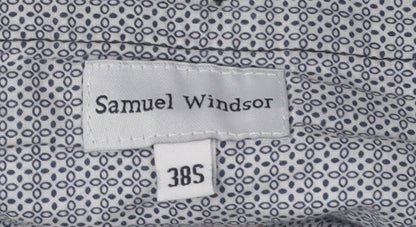 Samuel Windsor Black Corduroy Trousers Men’s Size 38