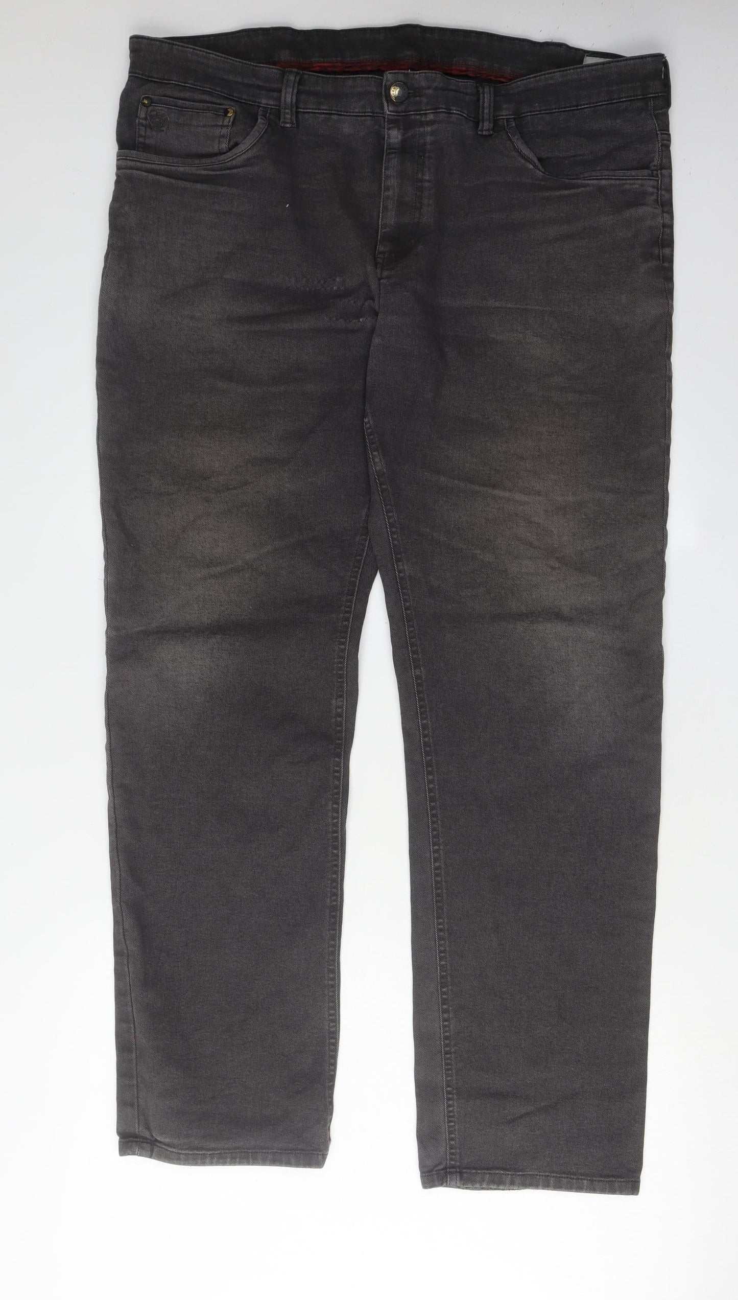 English Laundry Men's Black Jeans 40X34 Mid Rise