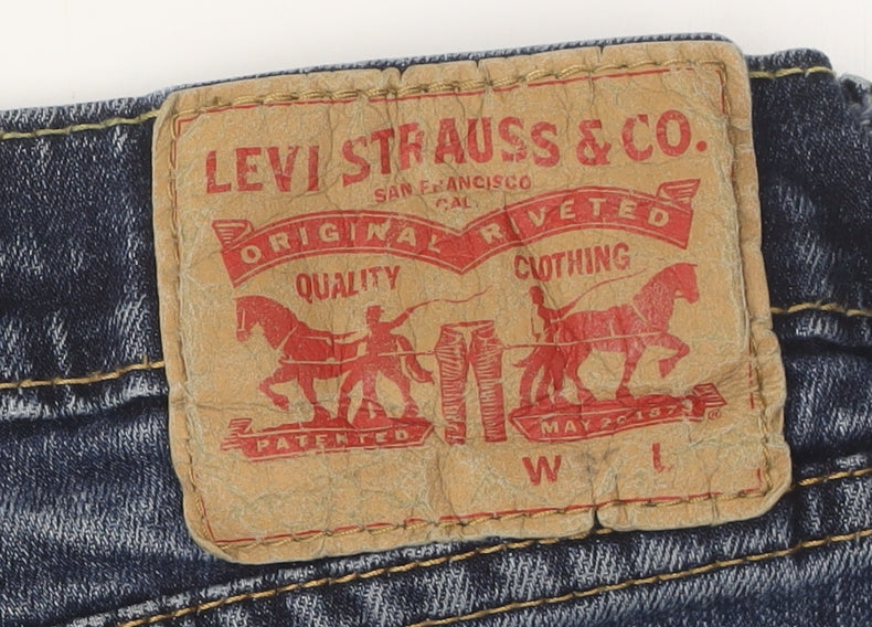 Levi Strauss Men's Blue Straight Jeans 32