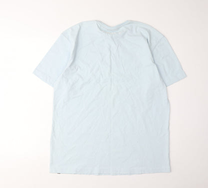 Mens UK Size XL Crosshatch Blue  T-Shirt
