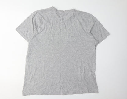 Marvel Men's Grey Comics T-Shirt Size L Short Sleeve