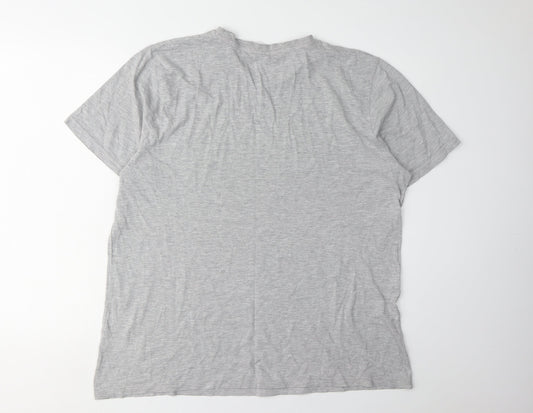 Marvel Men's Grey Comics T-Shirt Size L Short Sleeve