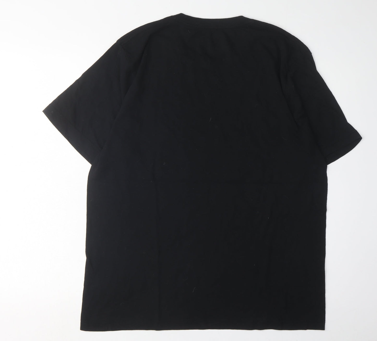 Reebok Men's XL Black T-Shirt, Comfortable Cotton Blend