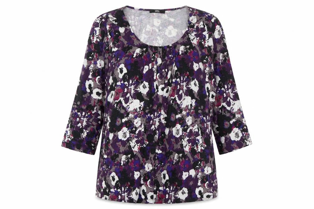 Womens UK Size 16 Marks and Spencer Purple  T-Shirt