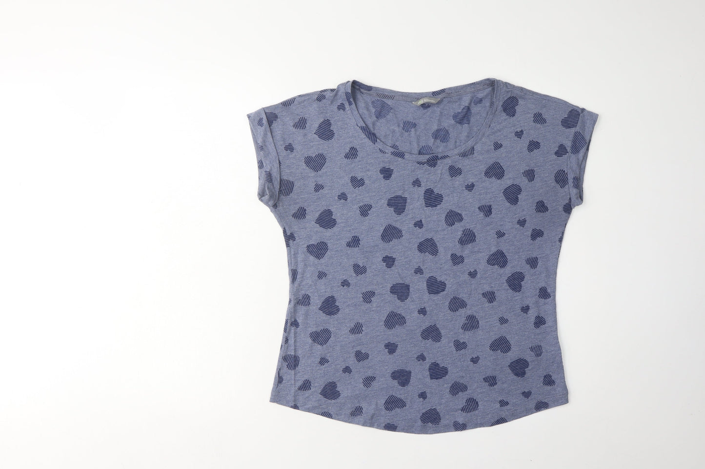 Marks and Spencer Women's Blue T-Shirt, Size 12