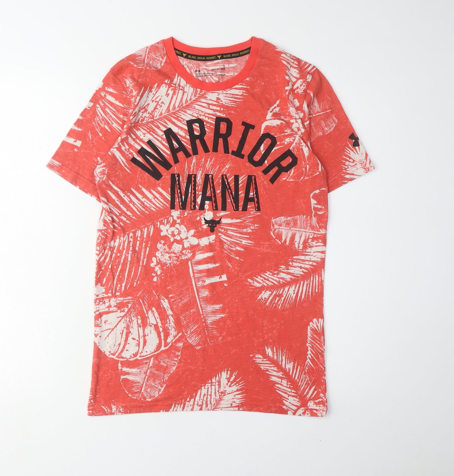 Under Armour Men's Red XS Graphic Print T-Shirt