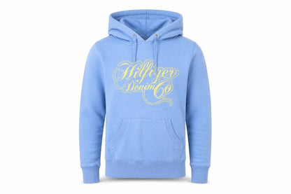 Mens UK Size S Hilfiger Denim Blue Pullover Hoodie