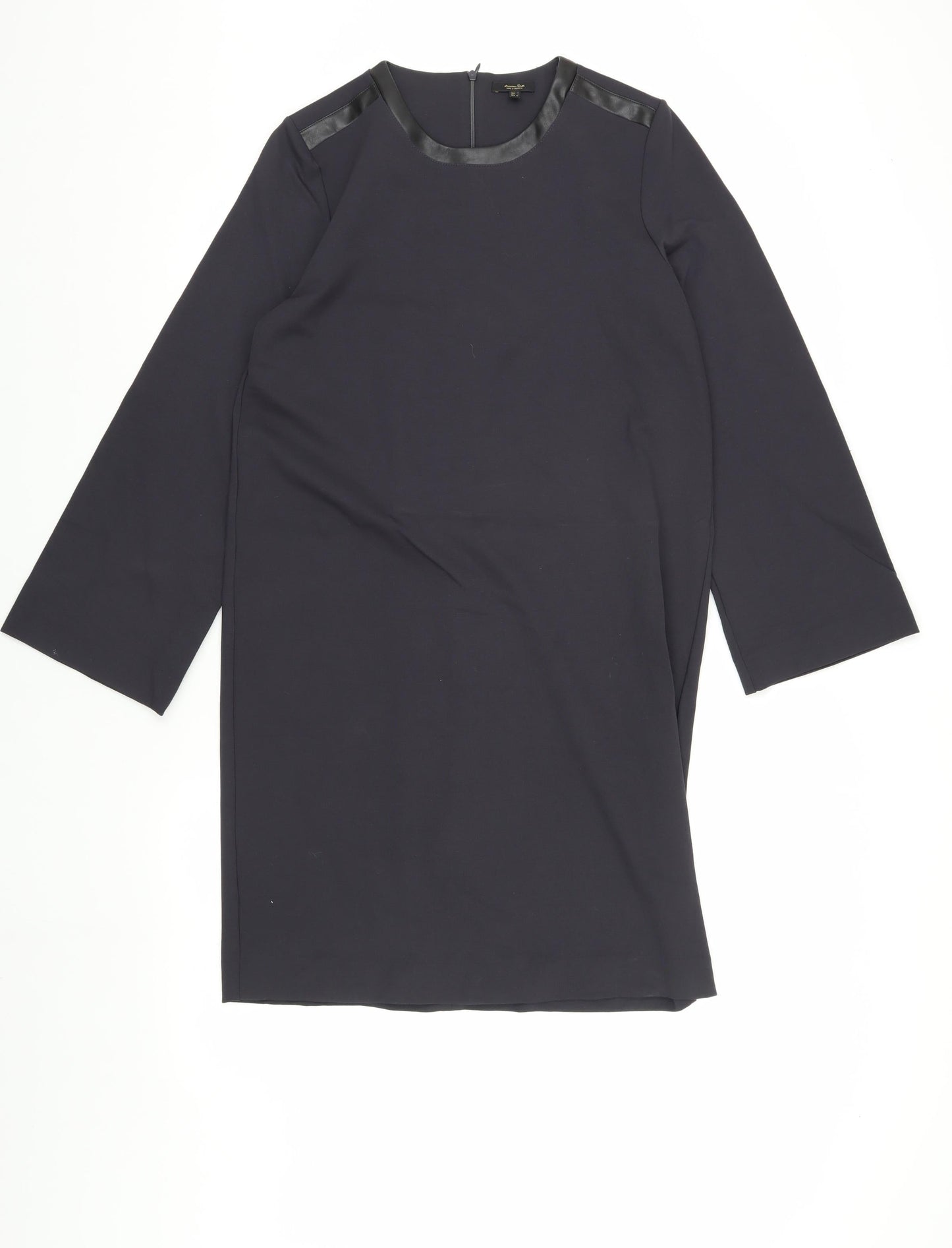 Massimo Dutti Black Sheath Dress - Women’s Size 12