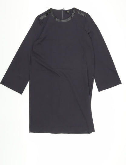 Massimo Dutti Black Sheath Dress - Women’s Size 12