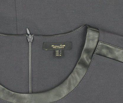 Massimo Dutti Black Sheath Dress - Women’s Size 12