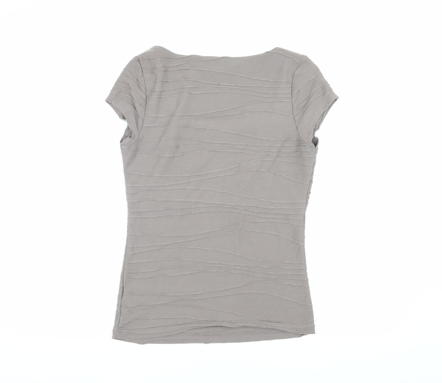 Womens UK Size 10 Rocha John Rocha Beige  T-Shirt