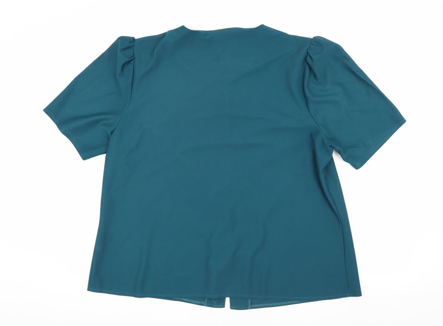 Womens UK Size 20 Amari Blue  Button-Up